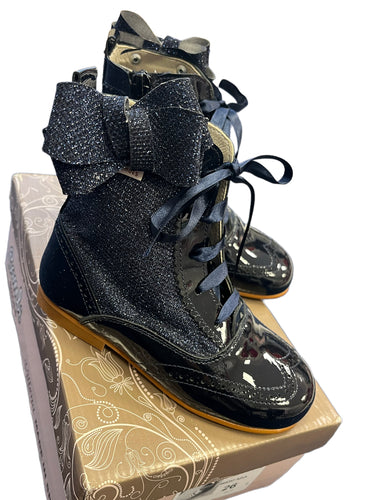 Bambi navy glitter boot IN STOCK (eu 26)