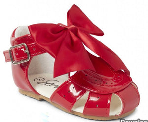 Red bow sandal (10/14day delivery)