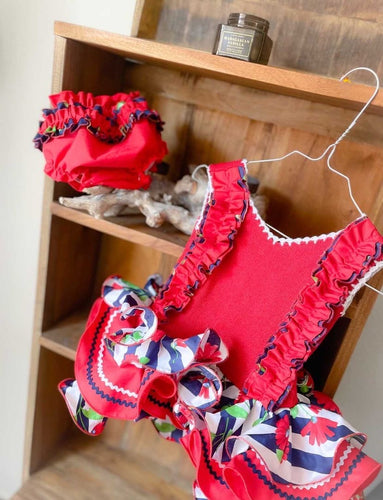 Flamenco dress and knickers (PREORDER 5/6WEEKS)