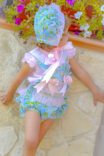 Ela romper and bonnet PREORDER
