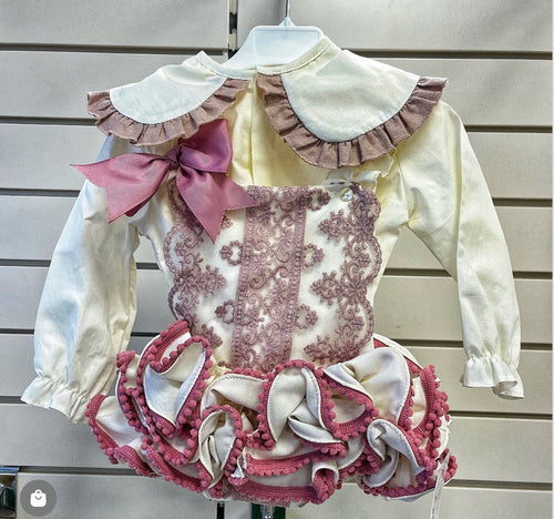 ELA AW22 romper and shirt   (handmade 6weeks)