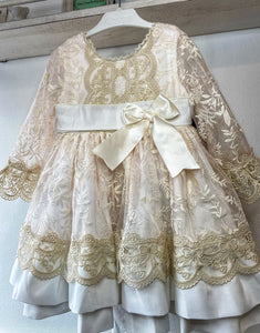 LUCIEE Dress cream (handmade 5/6weeks)