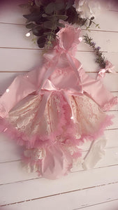Ela ss22 dress knickers and bonnet (made to order)