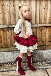 Ela 4years  skirt and blouse set IN STOCK
