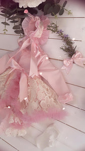 Ela ss22 dress knickers and bonnet (made to order)